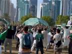 "השפלנו את מסי": צפו בחגיגת הקהל הסעודי
