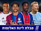 התמונה מתבהרת: כך נראית טבלת האלופות