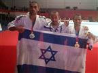 ג'יו ג'יטסו: מדליות זהב וכסף לישראל