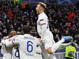 מחצית ראשונה נפלאה לליון. (GETTY)