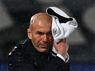 הפנים של זידאן אומרות הכל (GETTY)