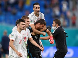 בדרך לחגיגות מאושרות עם ספרד (GETTY)