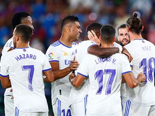 זה התחיל טוב לריאל עם שער של בייל (getty)