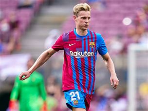 סיפק בישול יפה בשער השני. דה יונג (Getty)