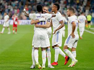 בנזמה חתם את ההצגה. היריבה הבאה: אינטר (Getty)