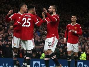 השער לא נרשם על שמו, אבל הוא סיפק מהלך נהדר. סאנצ'ו חוגג (GETTY)