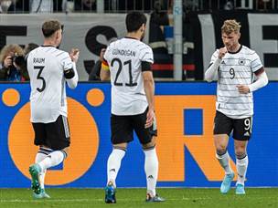 חגג את השני של הגרמנים. ורנר (GETTY)