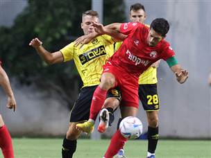 מפתיחת המשחק, הוא התפתח באופן אגרסיבי (צילום: דני מרון)