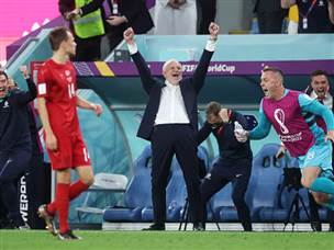 והעלה את אוסטרליה לשמינית (GETTY)