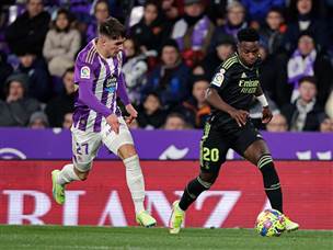 ריאל התקשתה במשך דקות ארוכות (Getty)