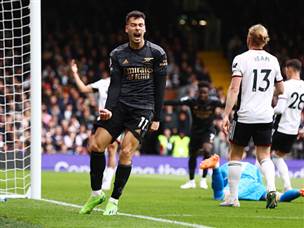 ארסנל הייתה גדולה על פולהאם (Getty)