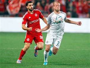 הפועל ניסתה להשיב מלחמה עם לאיוס (צילום: אלן שיבר)