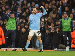 ברנרדו סילבה שבישל לספרדי כבש את השני (Shaun Botterill/Getty Images)