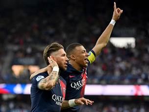 ראמוס ואמבפה. זה רק התחיל טוב (Getty)