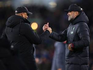 ולבסוף היה זה יורגן קלופ שניצח את וינסנט קומפאני (GETTY)