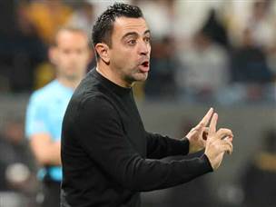 נראה שהקבוצה שלו פשוט לא ברמה של היריבה. צ`אבי (GETTY)