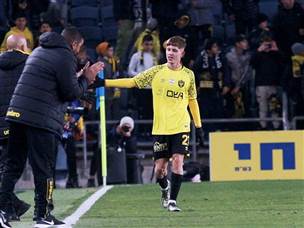 ועדי יונה הפליא עם צמד גדול (צילום: קובי אליהו)