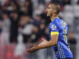 גאנם כבש אחרי 46 שניות (צילום: מאור אלקסלסי)