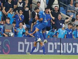 אבל מאור לוי שבר את הקרח (צילום: אלן שיבר)