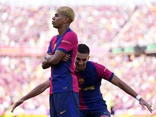 ברצלונה בדרך לאליפות מוצדקת (GETTY)