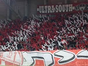 אוהדי ב“ש סיפקו כרגיל אווירה נפלאה בטרנר (דני מרון)