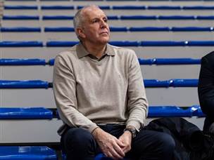 אורח הכבוד הערב ביציע. ז`ליקו אוברדוביץ` (Getty)