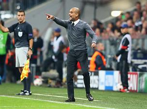 גווארדיולה. ניצל ברגע האחרון (gettyimages)