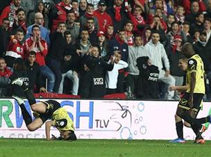 כך חוגגים ניצחון גדול (צילום: אלן שיבר)