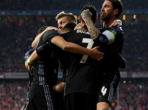 רונאלדו הגיע ל-100 שערים באירופה (Getty)