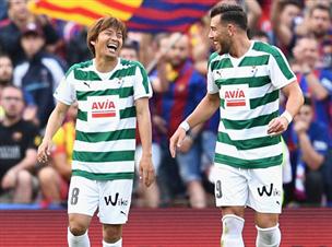 אינוי חגג על לואיס אנריקה (getty)