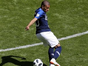 השחקן הכי צעיר של צרפת במונדיאל. אמבפה (Getty)