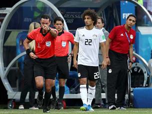 השופט מסמן על פנדל שני, אחרי בדיקה בטלוויזיה (getty)