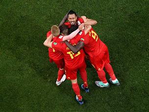 אבל בלגיה ניצלה רגע של הפקרות מעורב בנאיביות (getty)