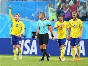 הקשיחות ההגנתית של שבדיה הכריעה פעם נוספת (GETTY)