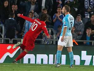 אבל קריכוביאק שבר את הקרח כבר אחרי ארבע דקות (צילום: אלן שיבר)