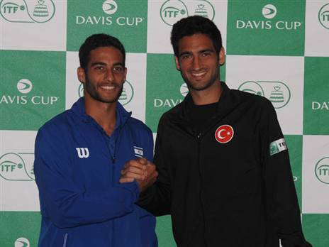 צוקרמן ואילקל (צילום: לידור גולדברג, איגוד הטניס)