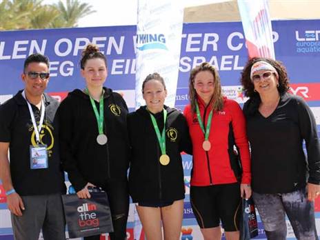 (צילום: פטריסיה בן עזרא, באדיבות איגוד השחייה)