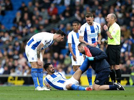 סבל מלא מעט פציעות בברייטון (getty)