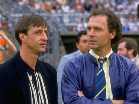 עם בקנבאואר. לא הצליח כמאמן לאורך זמן כמוהו (Getty)