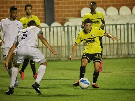 קניקובסקי, אחראי לשער הראשון (צילום: רון טולדו)