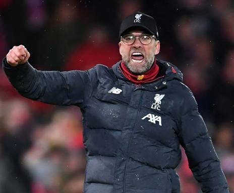 קלופ חוגג. ליברפול מנצחת לא רק על הדשא (getty)