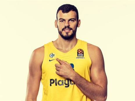 ז'יז'יץ'. מסקרן לראות אותו שוב באירופה (האתר הרשמי של מכבי ת"א)