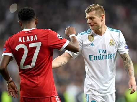 אלאבה וקרוס. יתאחדו הקיץ במדריד? (Getty)