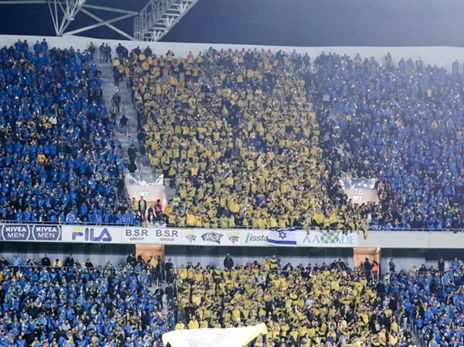 ספקי התוכן המרכזיים. האוהדים (צילום: דני מרון)