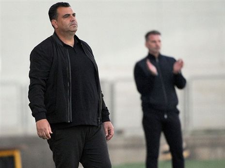 מנחם קורצקי. מאמנה של חדרה יכול להיות מרוצה (ברני ארדוב)