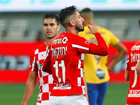 יחזקאל במשחק הקודם מול הצהובים. צפוי לפתוח שוב (אלן שיבר)