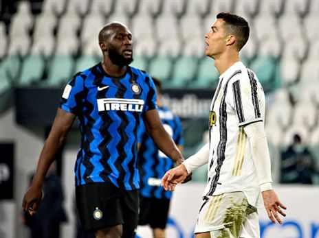 לוקאקו ורונאלדו. ייפגשו בשמינית (Getty)