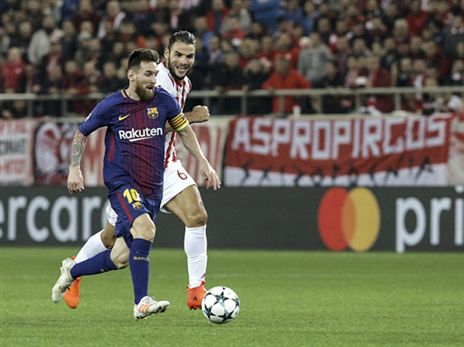 טאכטסידיס גם עצר את מסי (GETTY)