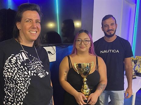 מימין: תומר ברטוב, ברוק גיטליץ מיכאלי, סיון פוולק יהל. צילום: יחצ לנובו