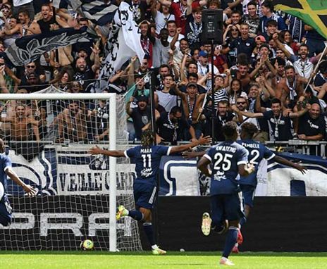 סייקו מארה חוגג את היתרון של בורדו (GETTY)